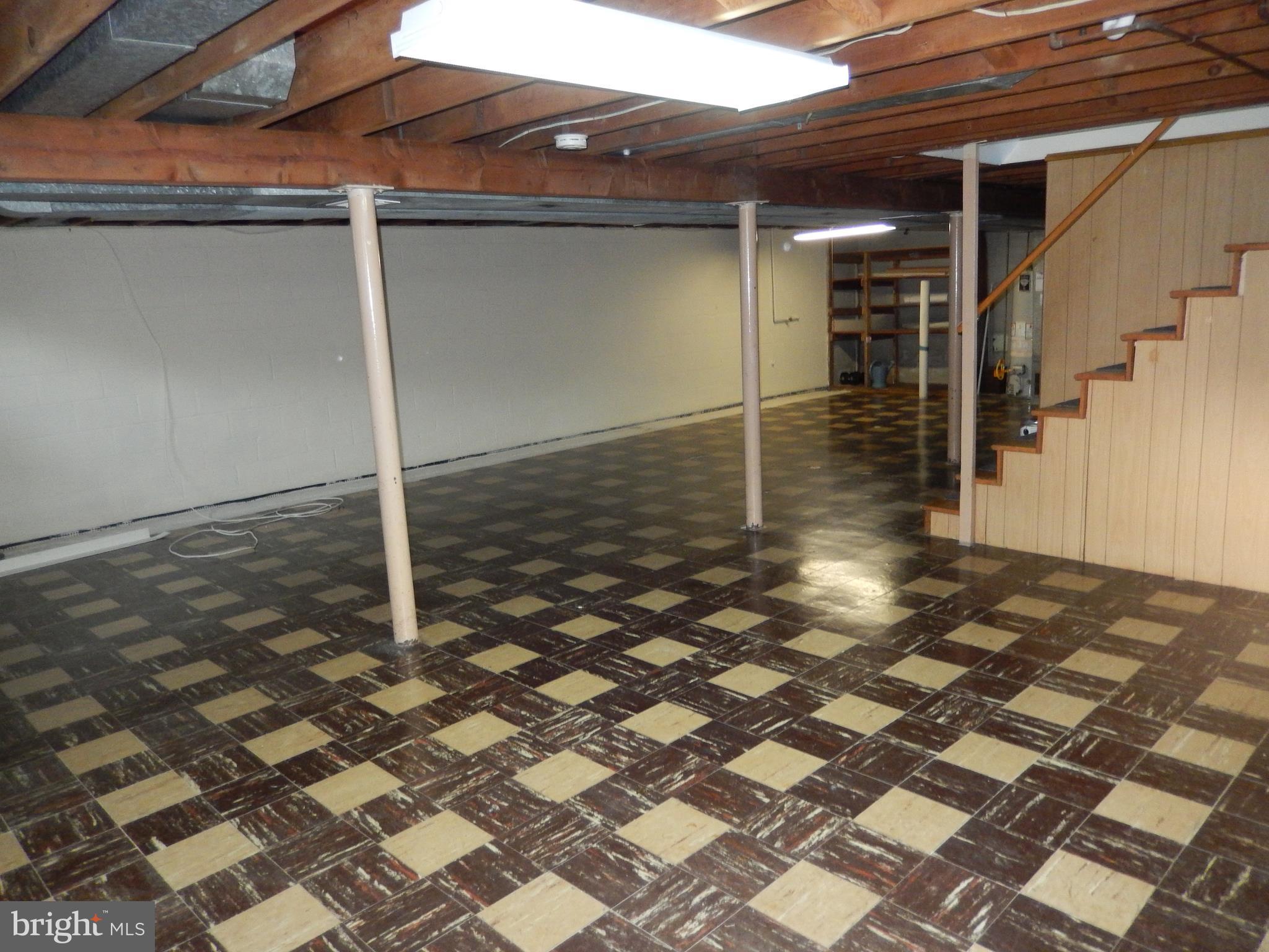 537 Hawthorne Road Linthicum Heights, MD 21090 - Photo 16 of 16 Large unfinished basement