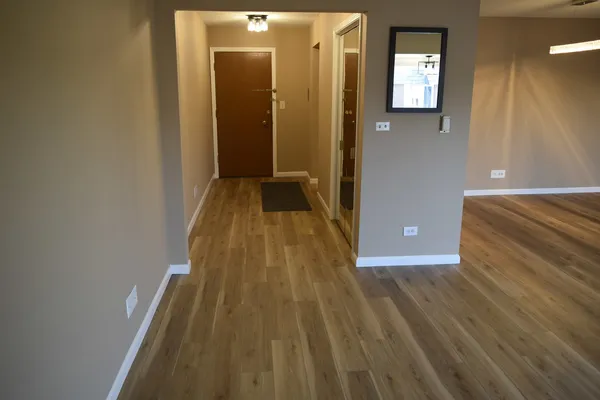 a view of wooden floor