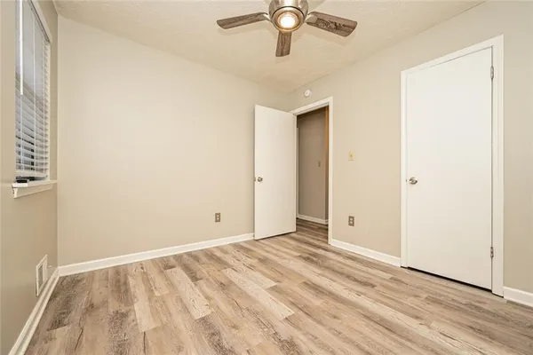 wooden floor in an empty room