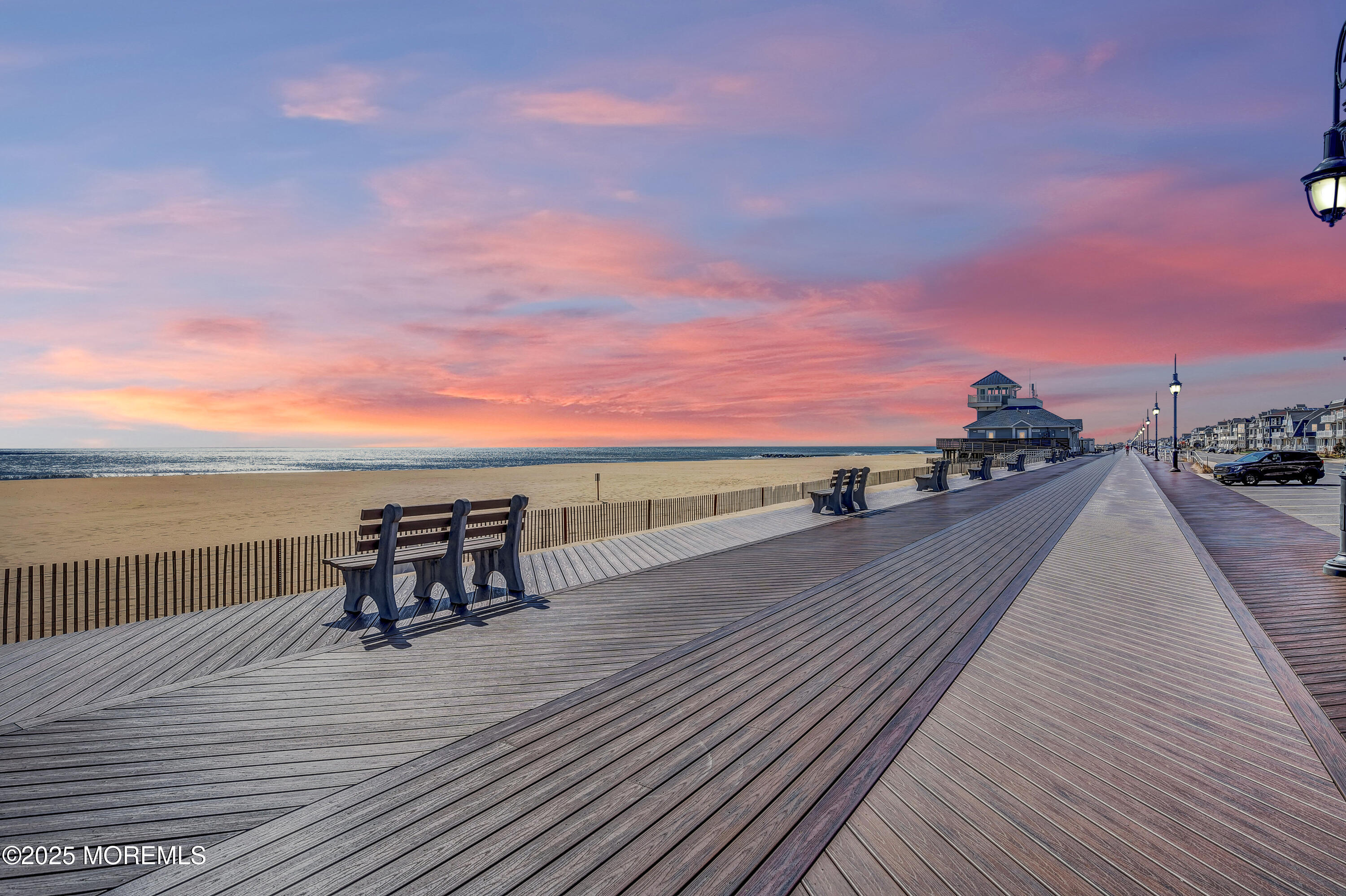 1304 Ocean Avenue, Unit 2A Belmar, NJ 07719 - Photo 22 of 25 a view of a terrace with seating space