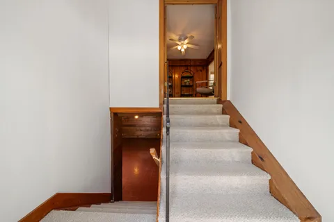 a view of entryway and hall