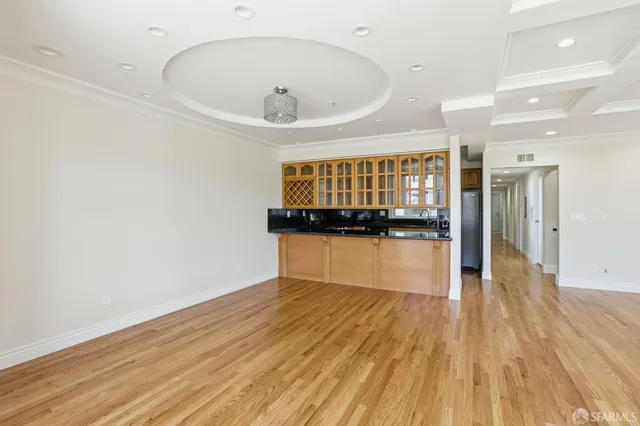 a view of a bathroom with a glass door