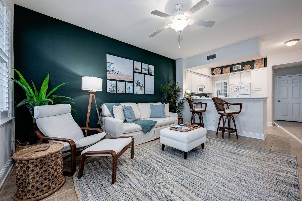 124 Village Boulevard, Unit 813 Santa Rosa Beach, FL 32459 - Photo 2 of 19 a living room with furniture