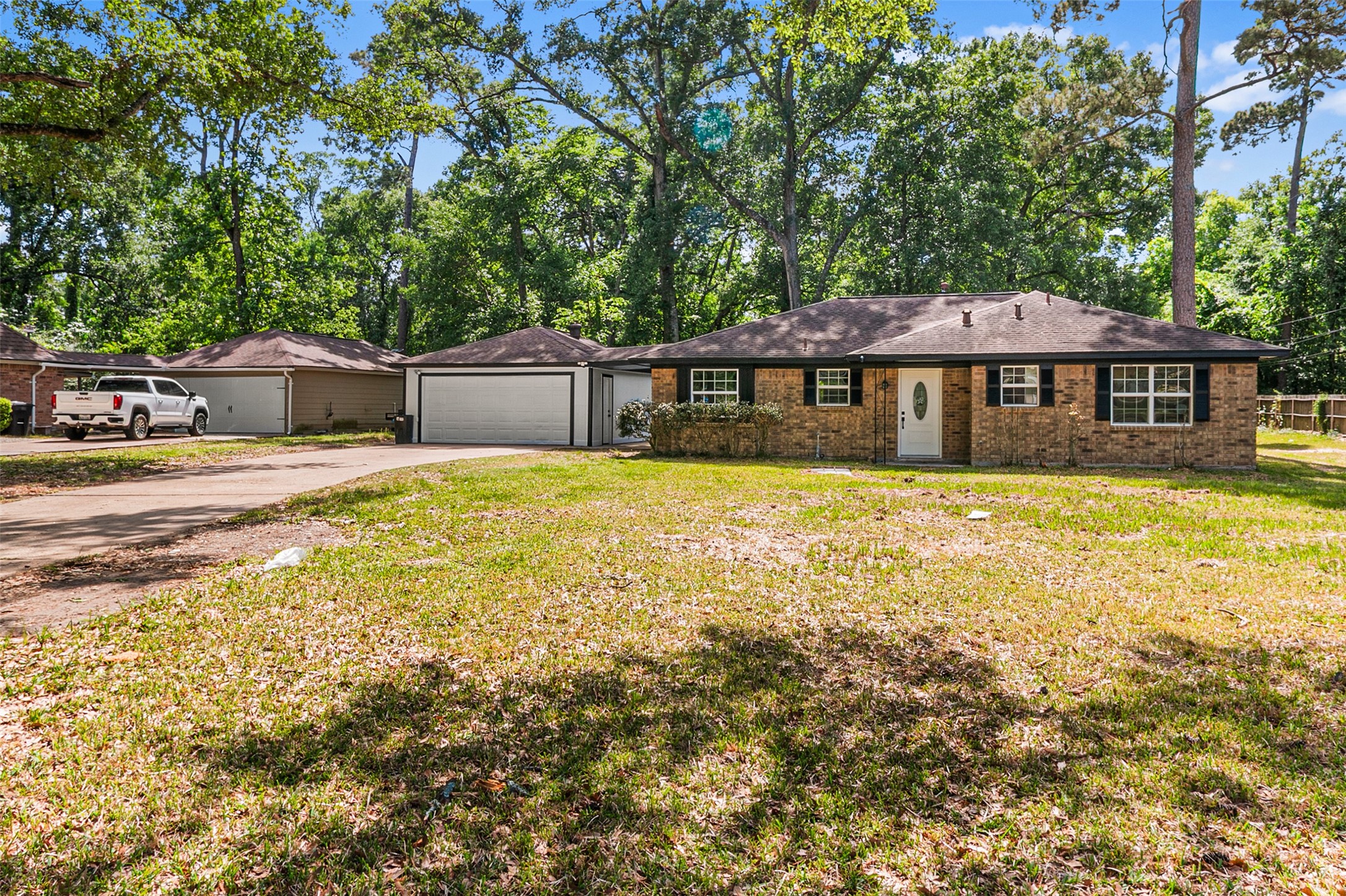 16715 Waycreek Road Houston, TX 77068 - Photo 33 of 41 a front view of a house with a yard and swimming pool