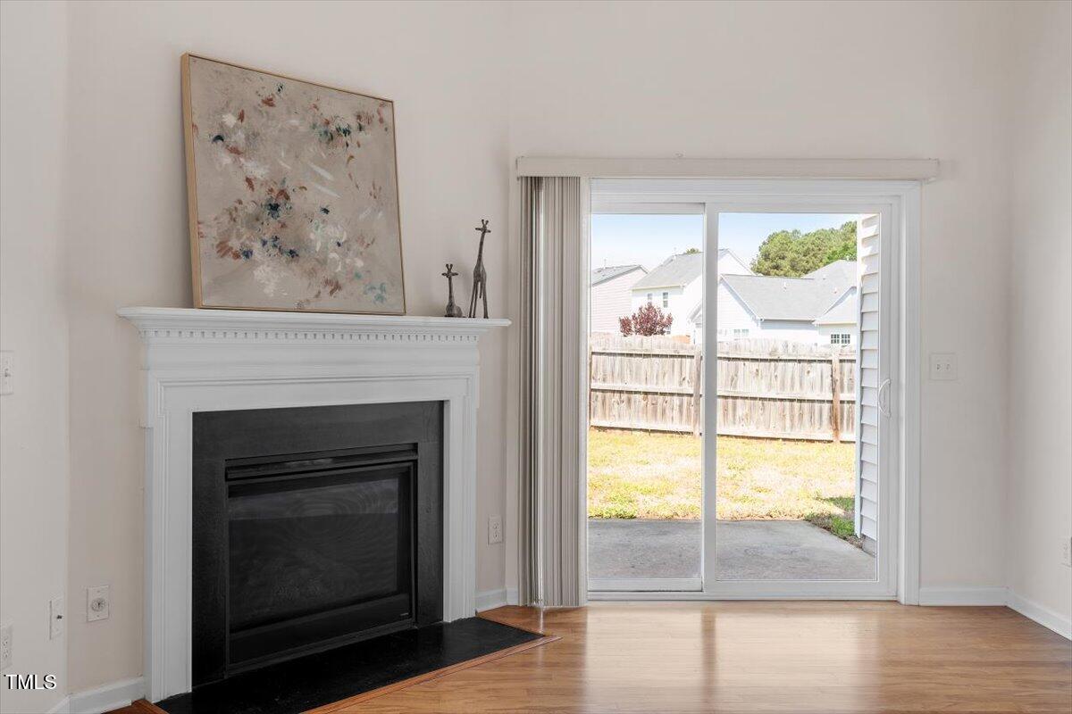 632 Hunters Ridge Drive Fuquay-Varina, NC 27526 - Photo 17 of 28 a view of a fireplace in a room