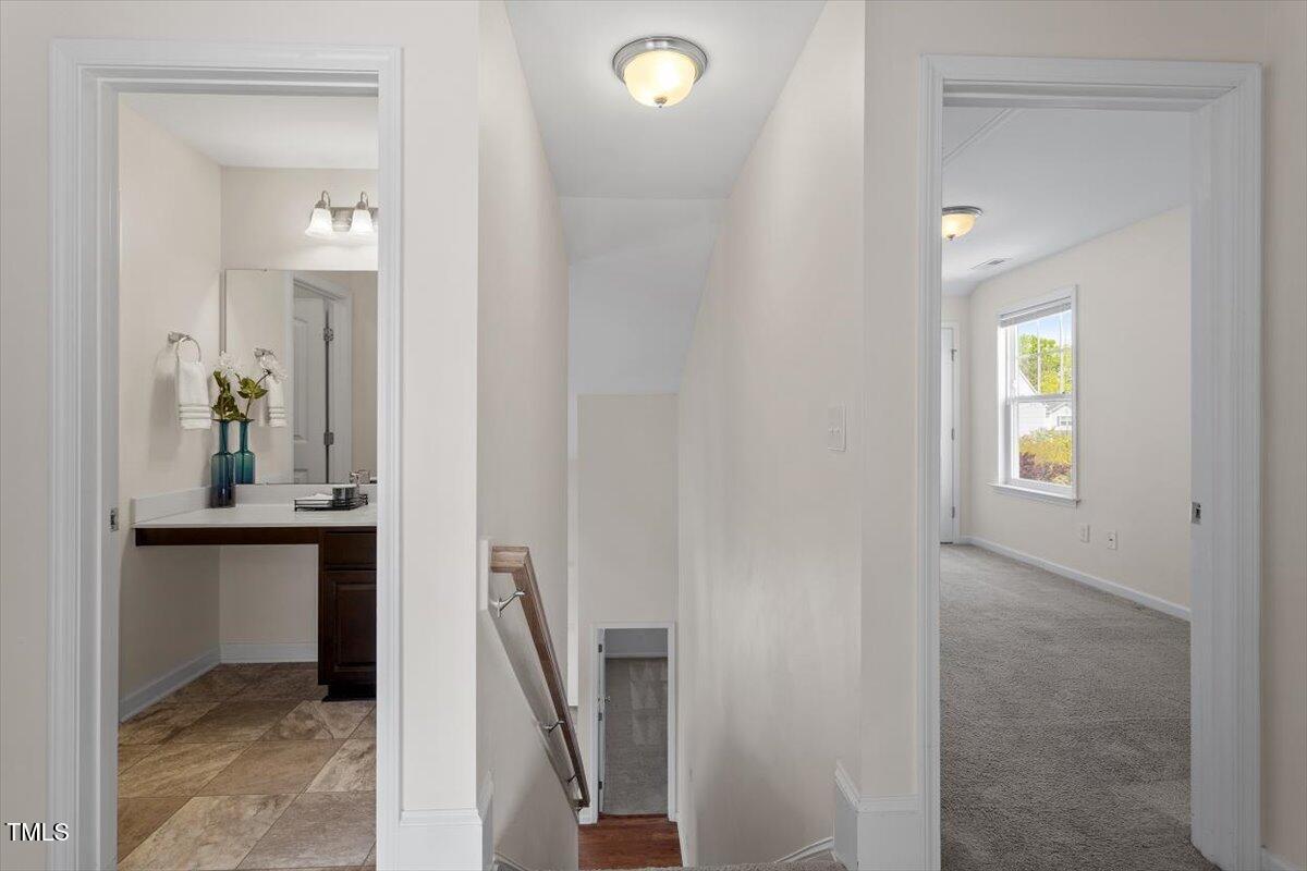 632 Hunters Ridge Drive Fuquay-Varina, NC 27526 - Photo 25 of 28 a view of an entryway with front door