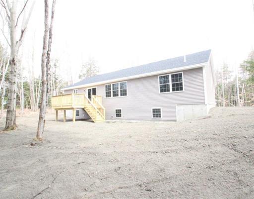 40 Autumn Ridge Road Cumberland Center, ME 04021 - Photo 16 of 17 Exterior Back. Private back yard -...