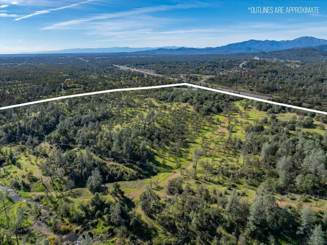 a view of a city and mountain view