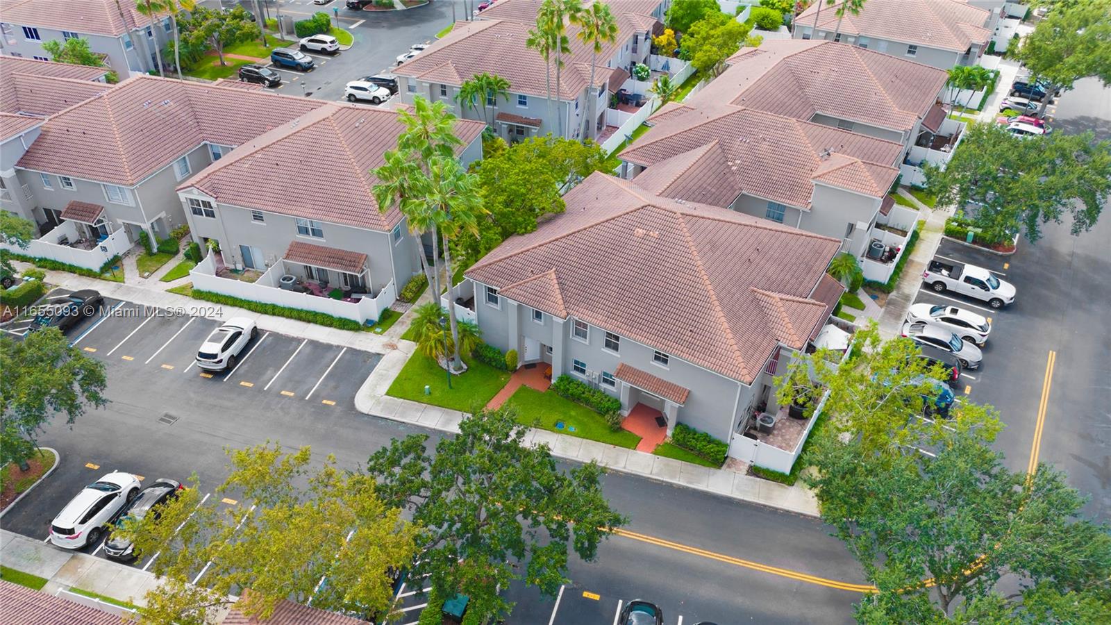 5301 Southwest 126th Terrace, Unit 5301 Miramar, FL 33027 - Photo 9 of 37 an aerial view of a house with a garden