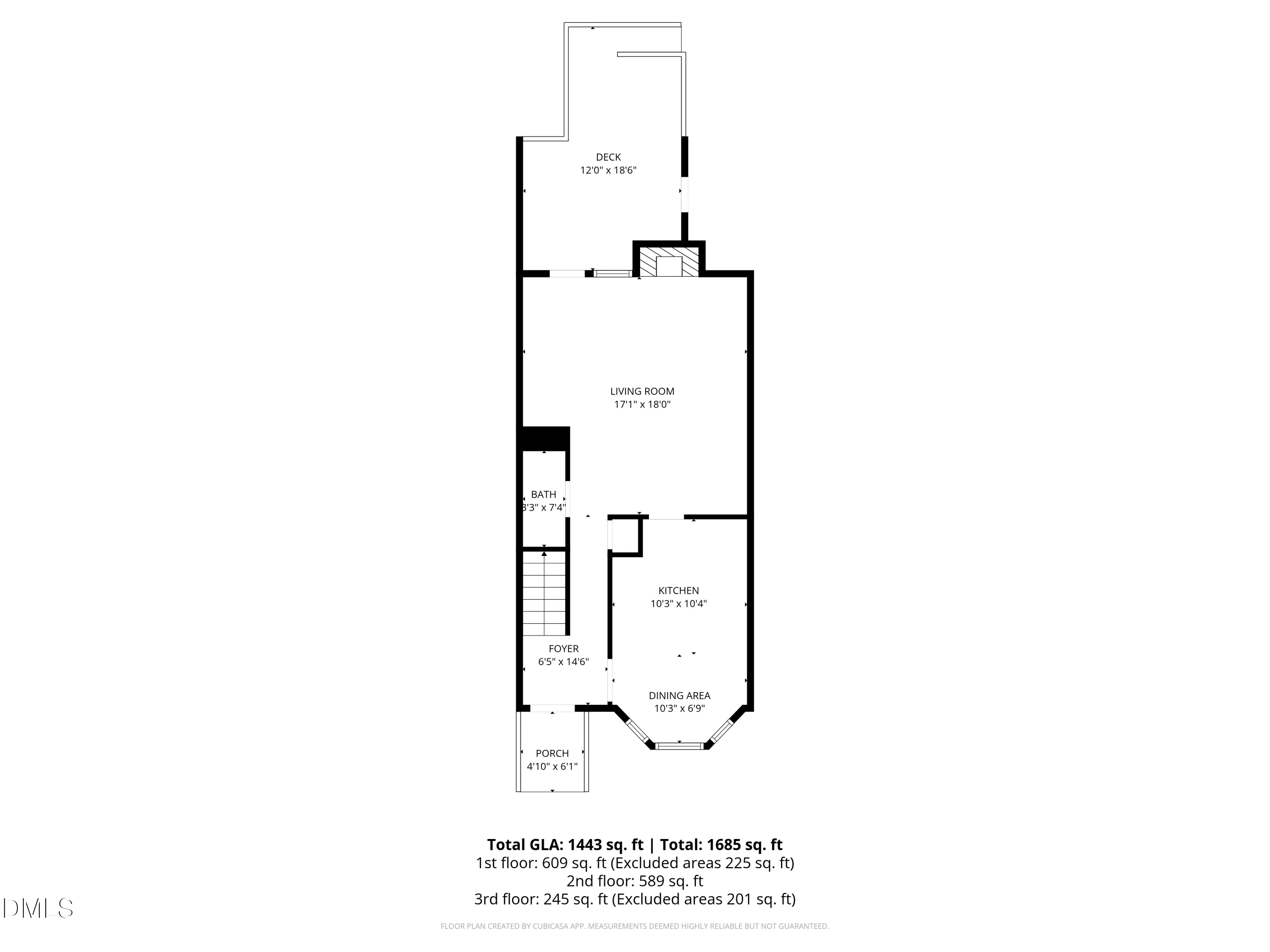 2813 Bedfordshire Court Raleigh, NC 27604 - Photo 43 of 46 a picture of a floor plan