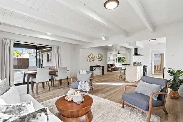 wooden floor in an empty room