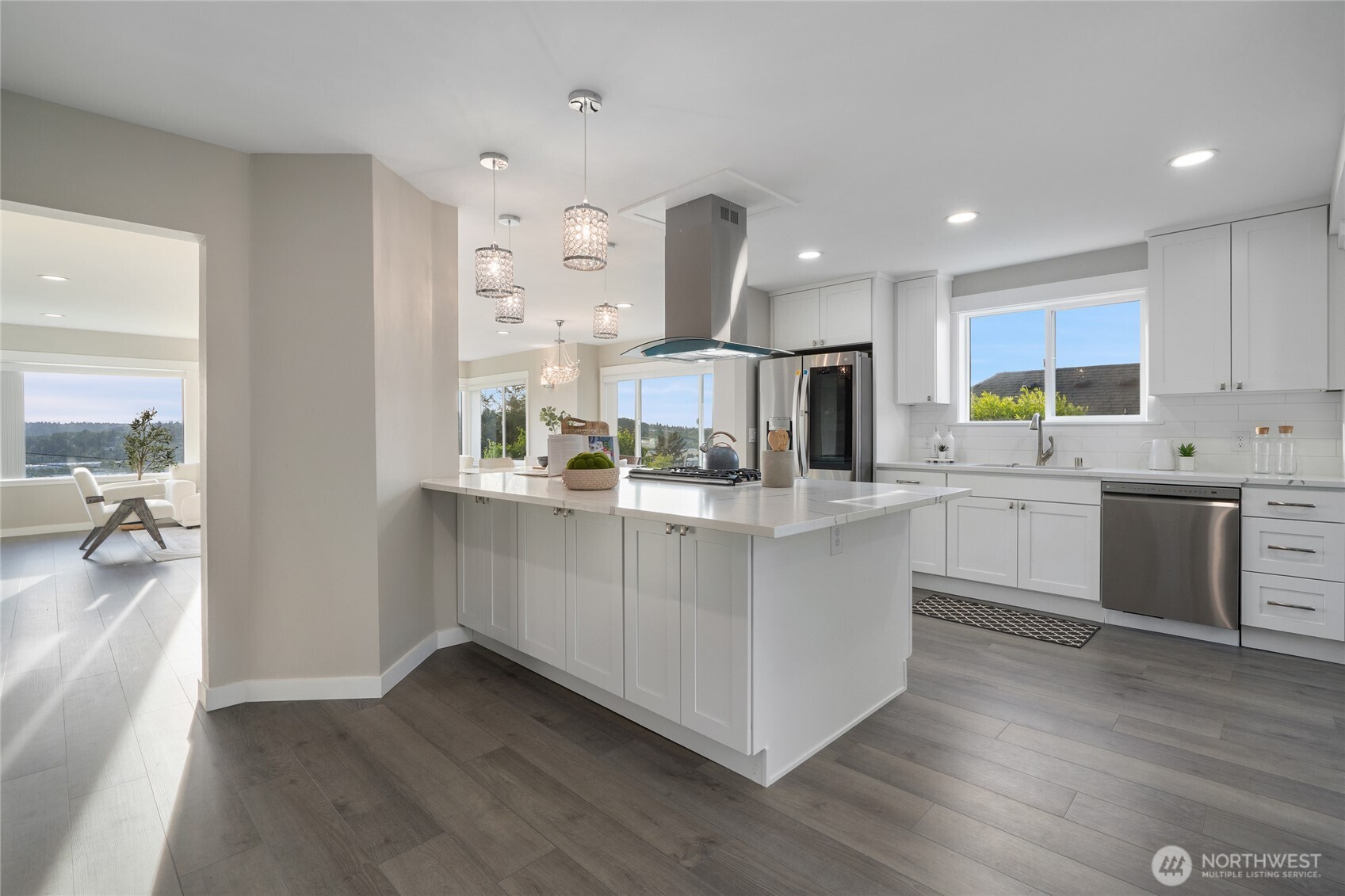 420 Renton Avenue South Renton, WA 98057 - Photo 19 of 40 a kitchen with white cabinets and sink