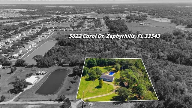 $489,999 | 5022 Carol Drive, Wesley Chapel, FL 33543