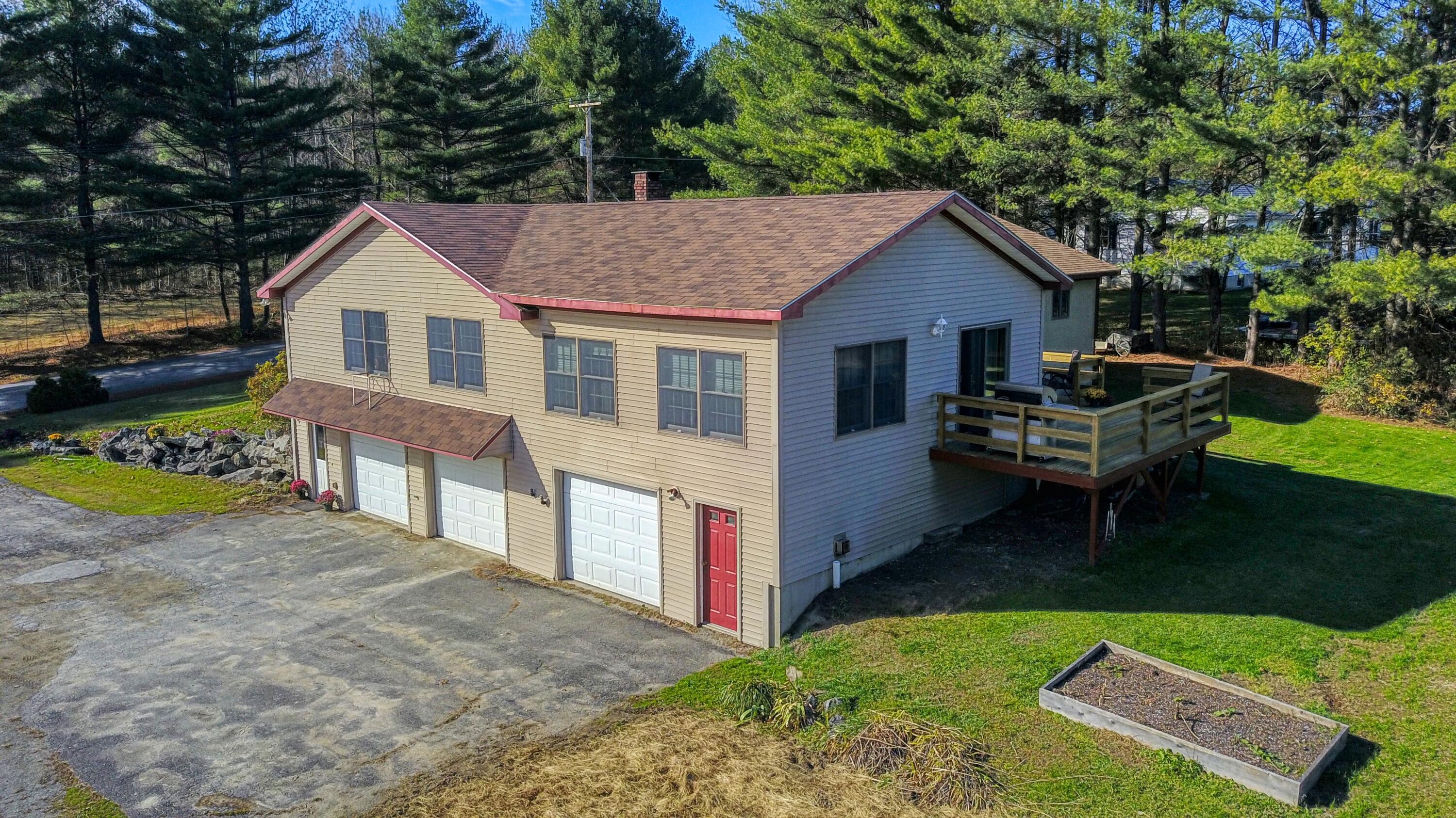 62 County Road Oakland, ME 04963 - Photo 2 of 27 Aerial side back