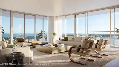 $6,590,000 | 1919 North Flagler Drive, Unit 813, West Palm Beach, FL 33407