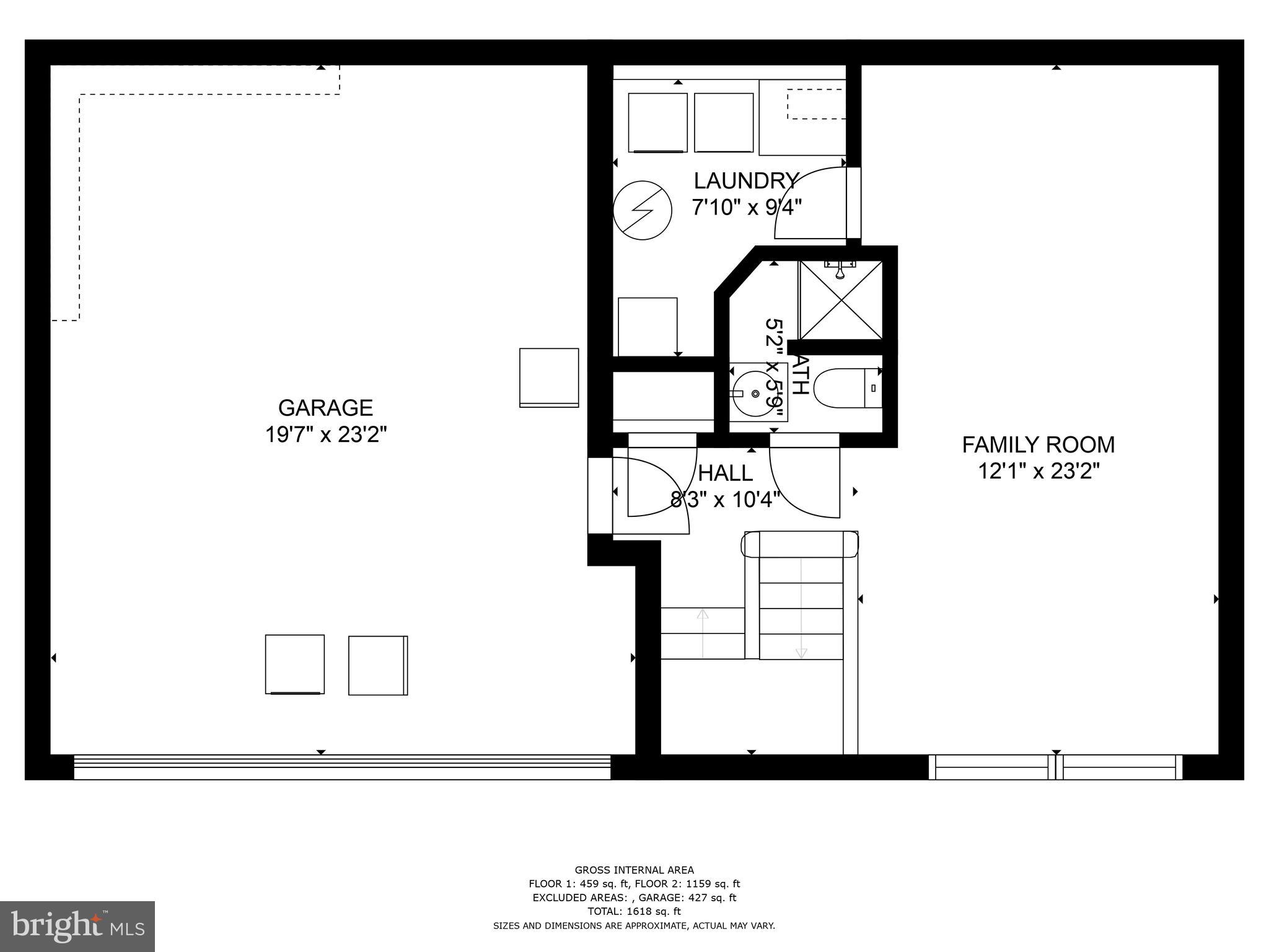 112 North Harrison Road Sterling, VA 20164 - Photo 26 of 26 Lower level floorplan