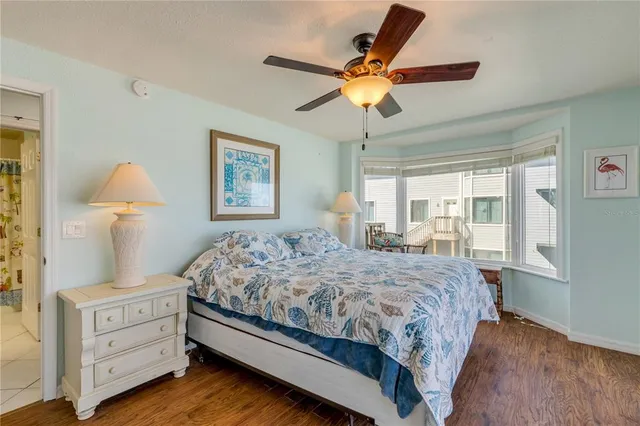 a view of a city and an ocean view