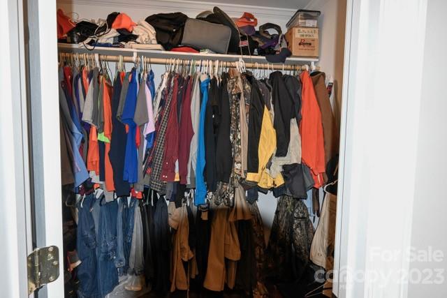 336 Mt Tabor Church Road Union, SC 29379 - Photo 15 of 37 a view of walk in closet with clothes
