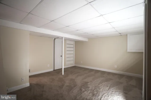 a view of empty room