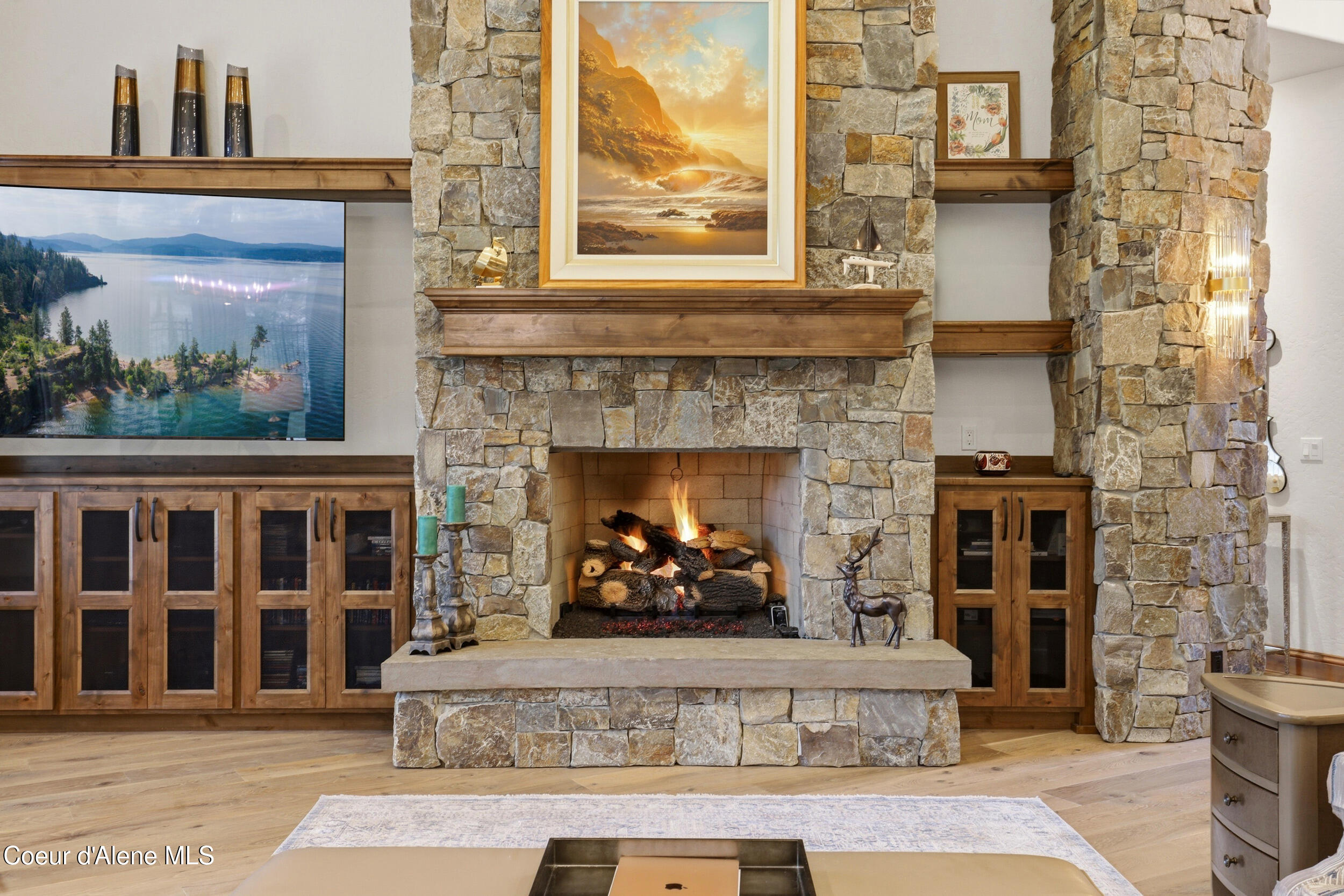 2117 East Amulet Circle Rathdrum, ID 83858 - Photo 24 of 89 Custom Fireplace