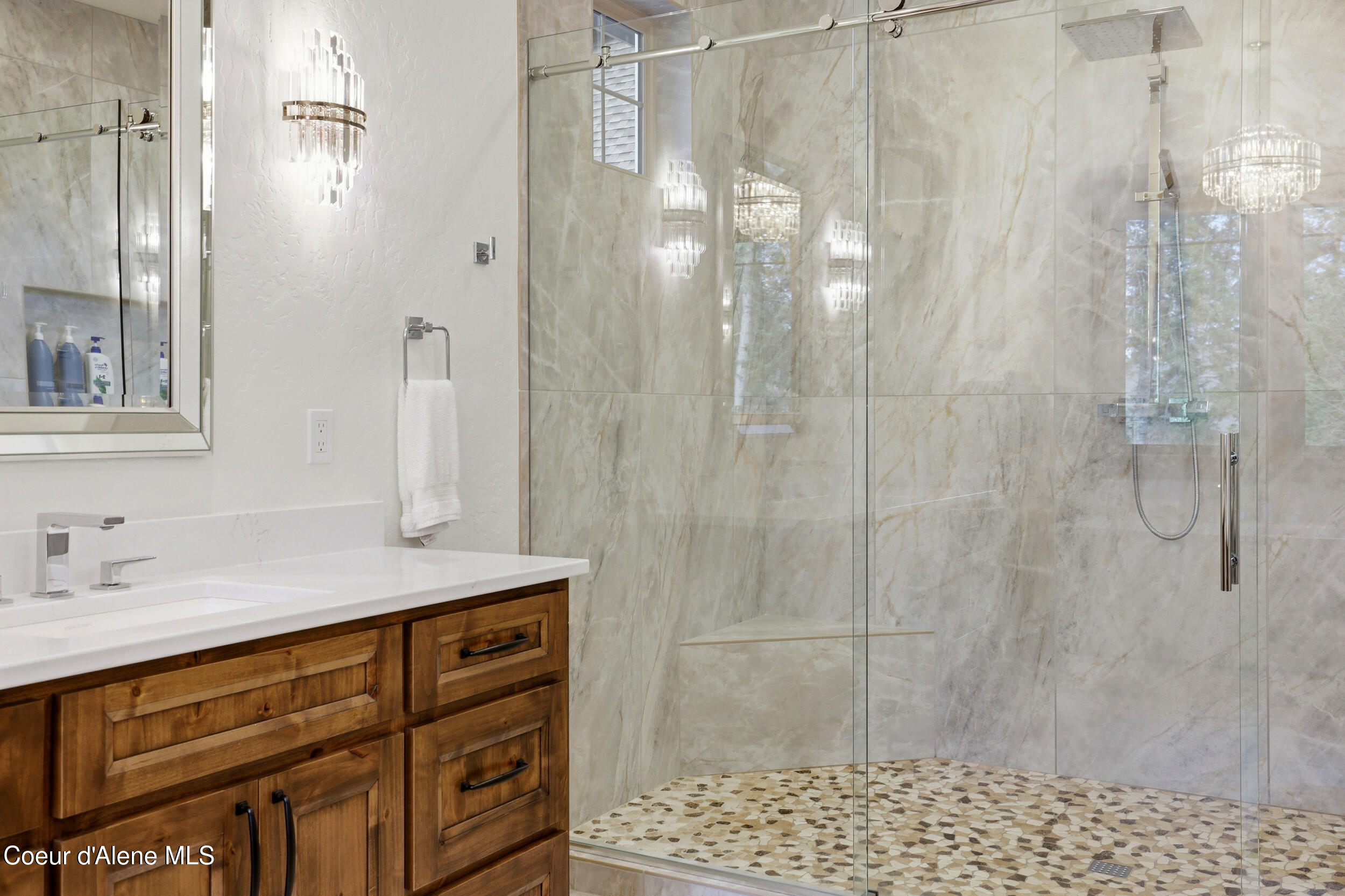 2117 East Amulet Circle Rathdrum, ID 83858 - Photo 46 of 89 Custom Tile Shower