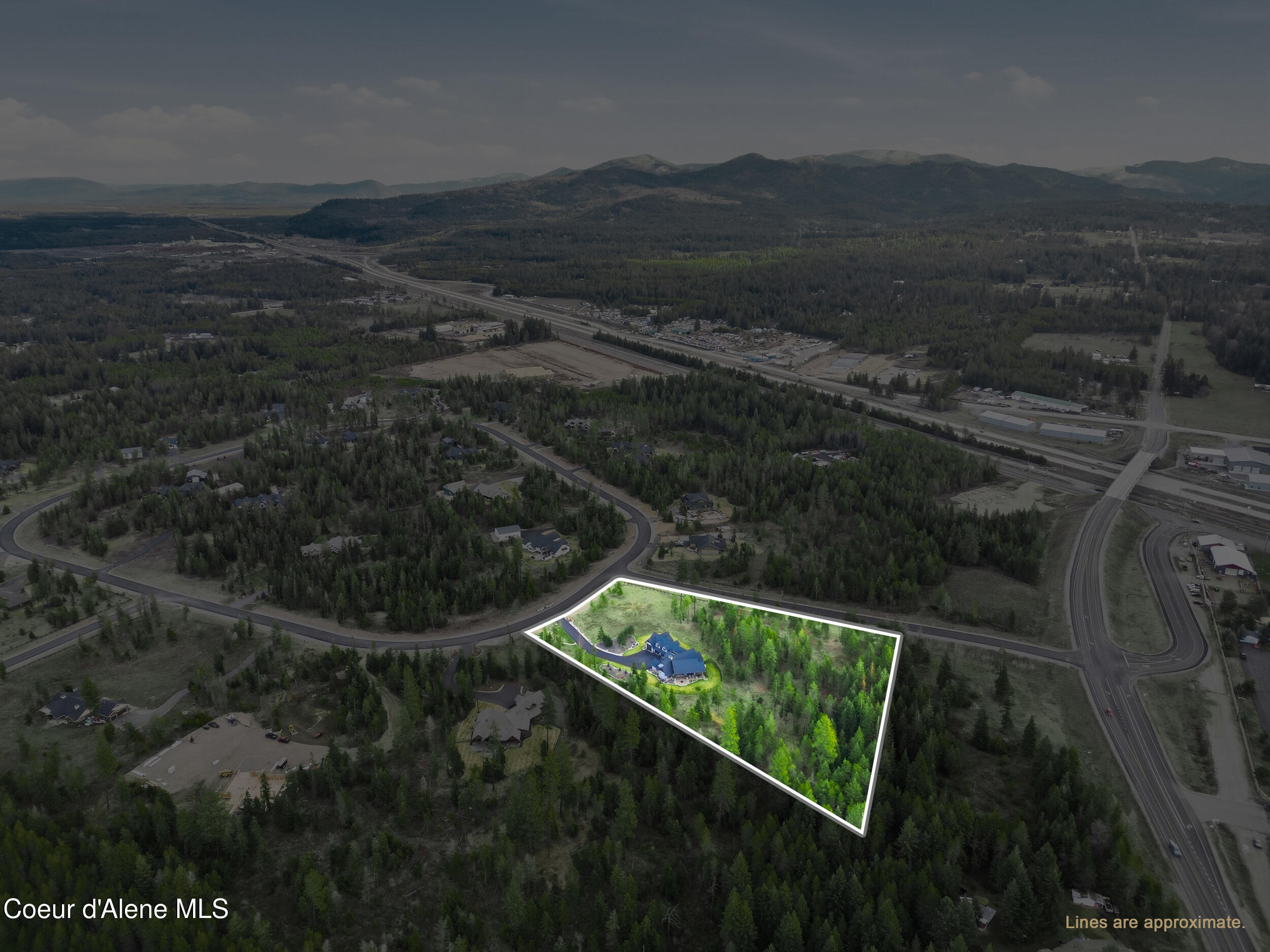 2117 East Amulet Circle Rathdrum, ID 83858 - Photo 86 of 89 Estimated Lot Lines