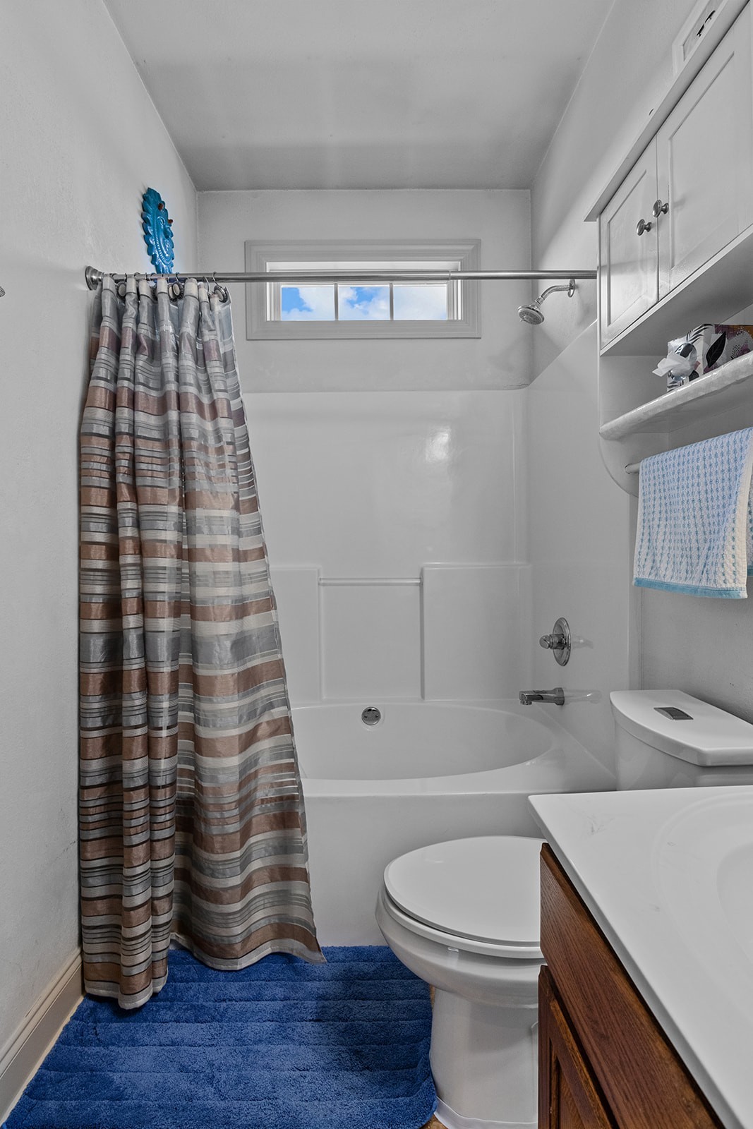 341 Murrell Road Dickson, TN 37055 - Photo 5 of 14 a bathroom with a sink a toilet and shower
