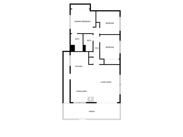 a picture of a floor plan