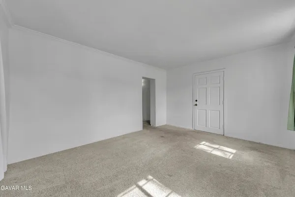 a view of empty room