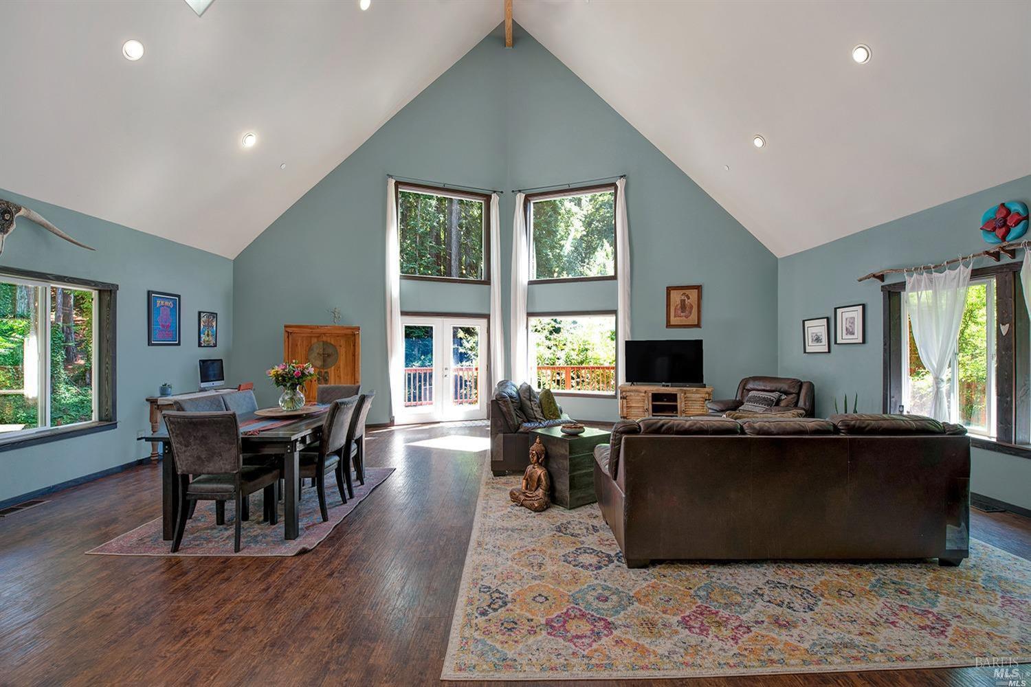 9935 Occidental Road Sebastopol, CA 95472 - Photo 8 of 59 The Great Room- previously furnished.