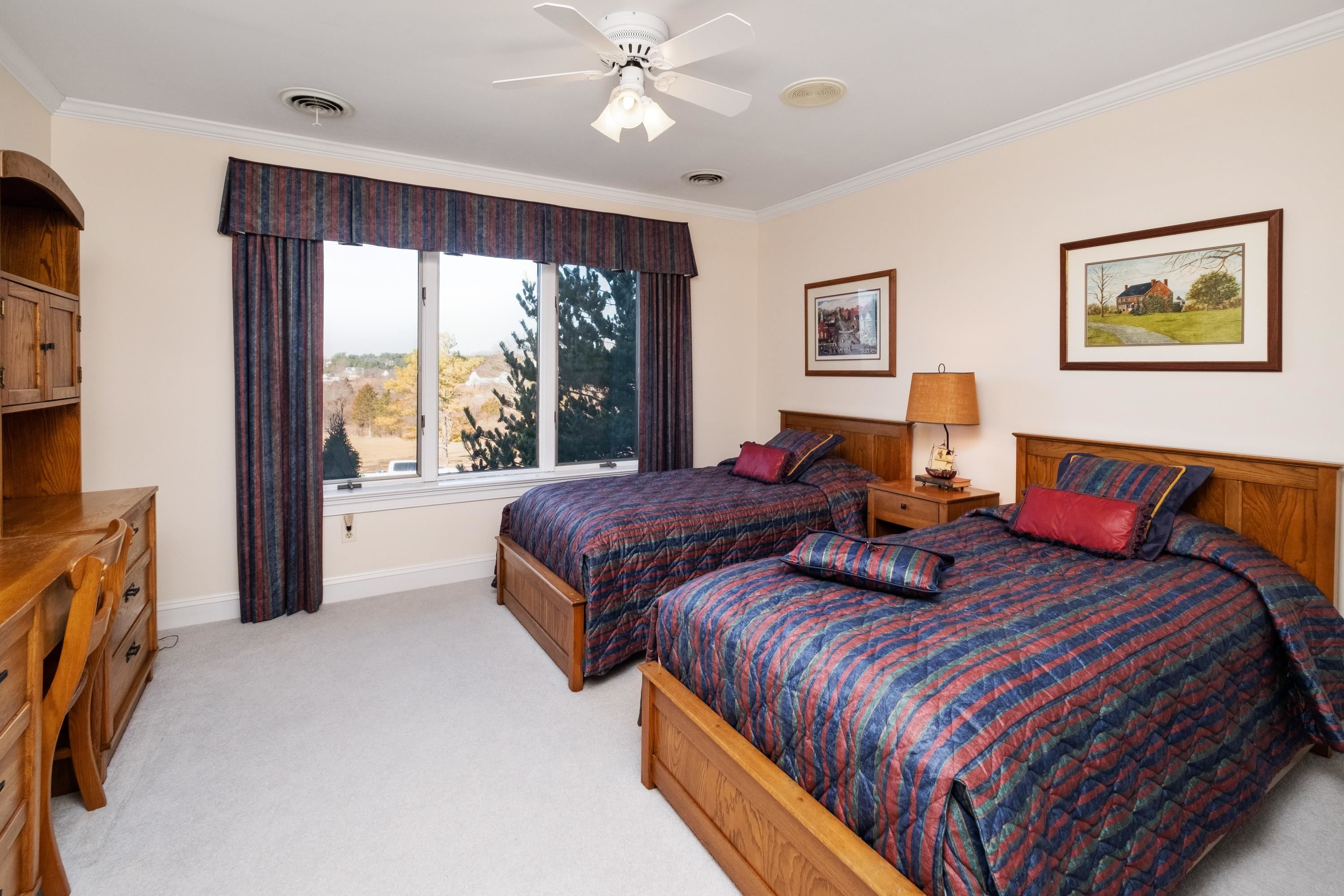 1219 Rockfish Road Waynesboro, VA 22980 - Photo 60 of 75 a bed room with two bed and a large window