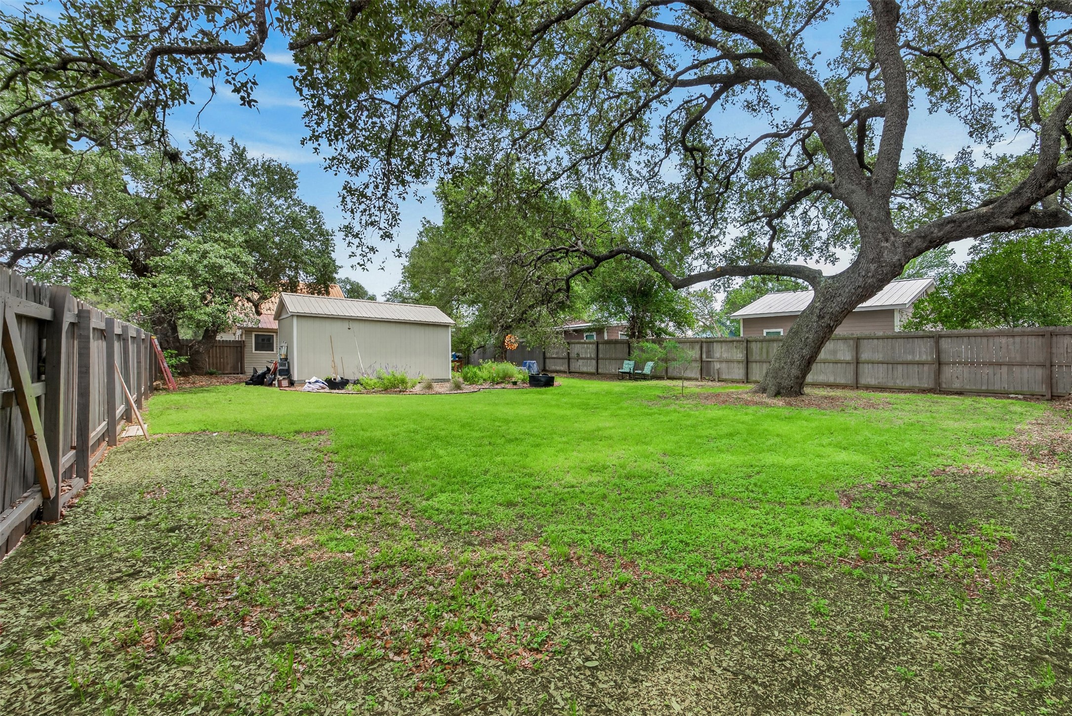 217 Walnut Avenue Luling, TX 78648 - Photo 32 of 38 a view of house with backyard