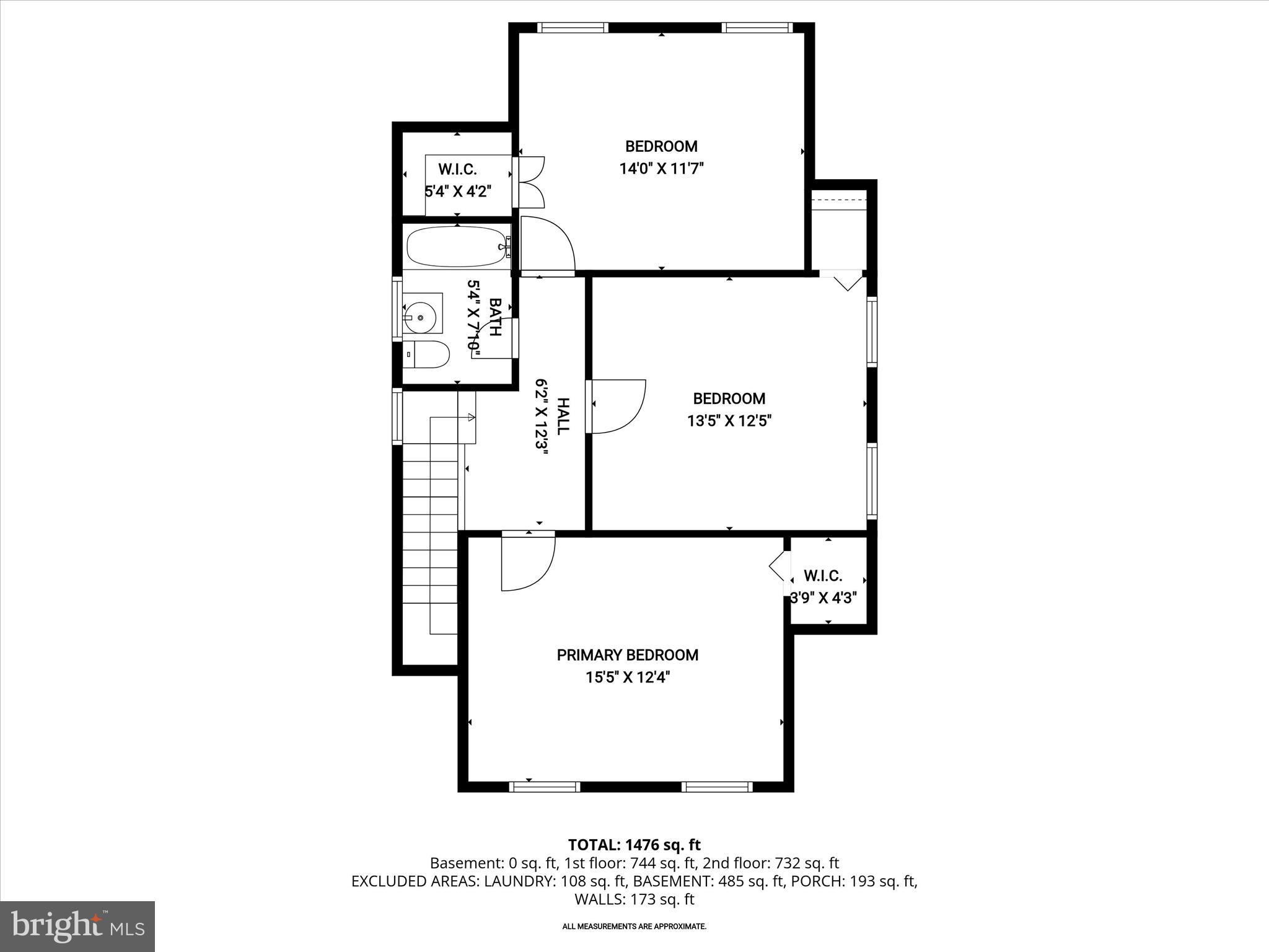 23 Ridge Road Baltimore, MD 21228 - Photo 47 of 49 Upper Level Floor Plan