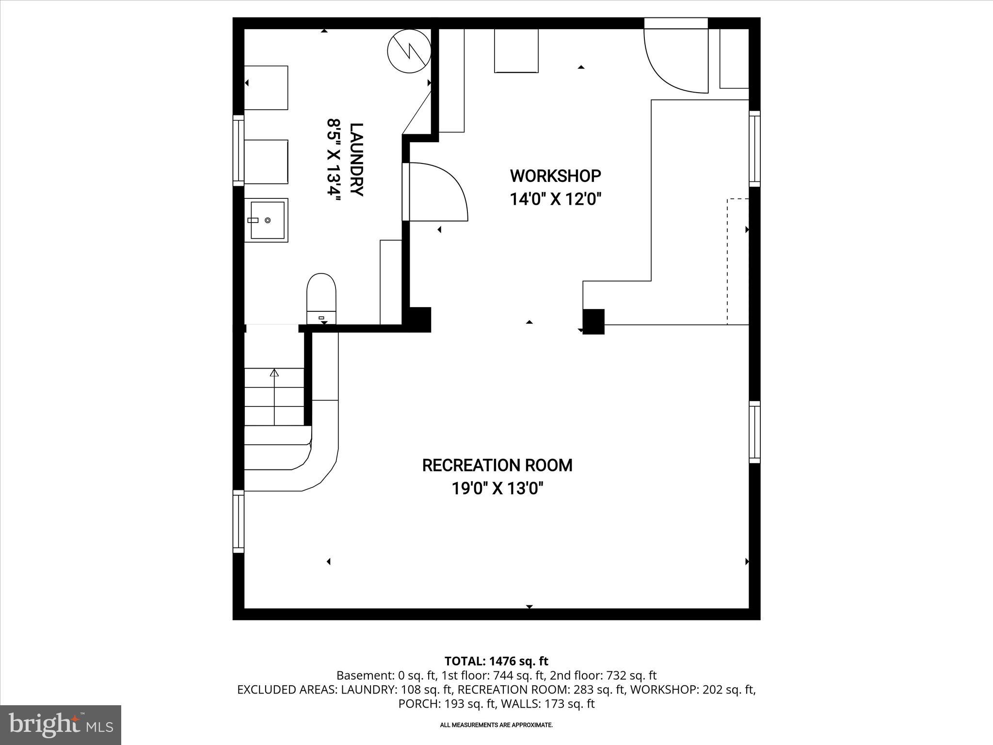 23 Ridge Road Baltimore, MD 21228 - Photo 48 of 49 Lower Level Floor Plan