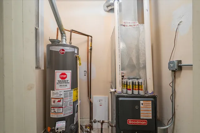 a outdoor space with lots of tables and chairs