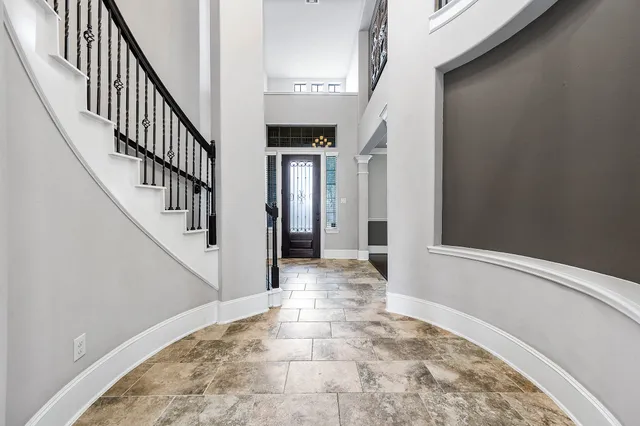 a view of an entryway