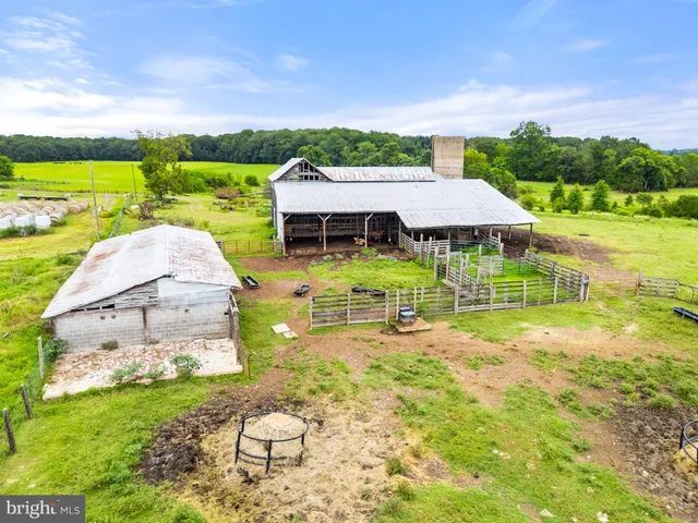 a view of a lake with a big yard