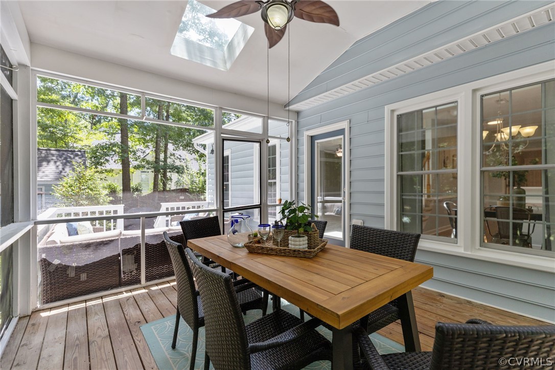 5423 Houndmaster Road Midlothian, VA 23112 - Photo 27 of 49 a view of a dining room with furniture window and outside view