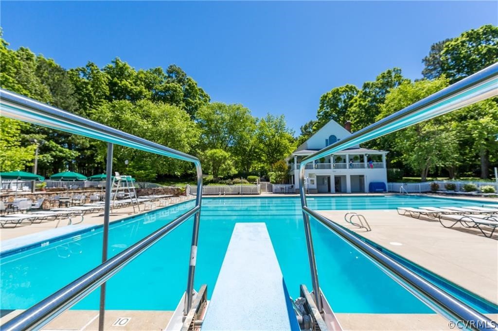 5423 Houndmaster Road Midlothian, VA 23112 - Photo 44 of 49 a view of a balcony with yard