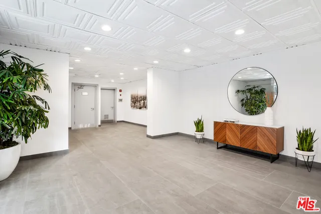 a view of livingroom and a potted plant