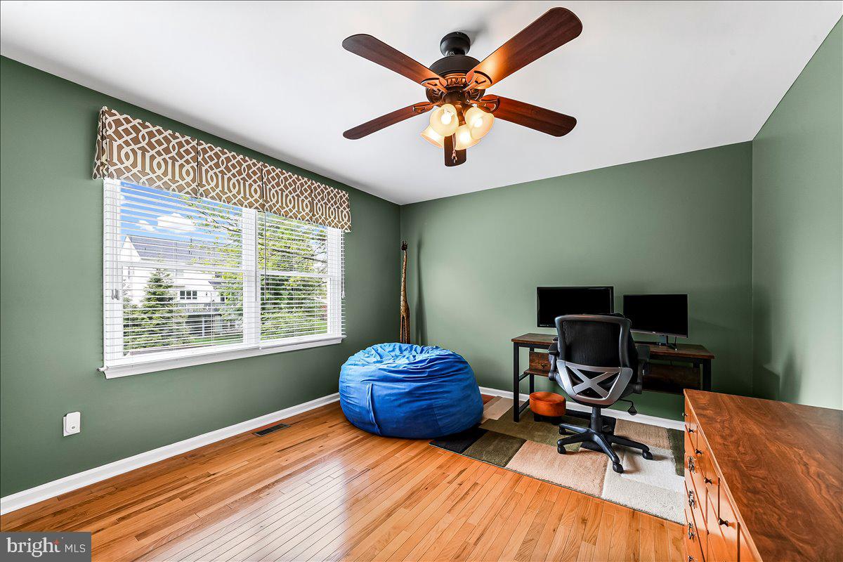 408 Brentford Road Kennett Square, PA 19348 - Photo 28 of 41 a workspace with furniture and a ceiling fan