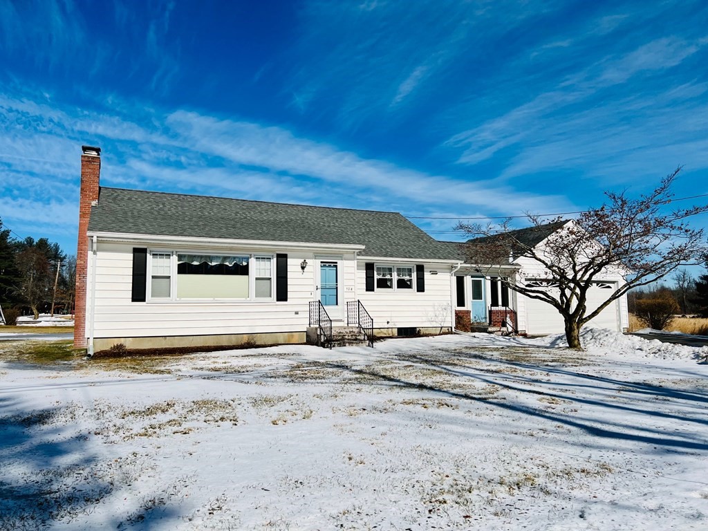 128 Depot Road Hatfield, MA 01038 - Photo 1 of 23 a front view of a house with a yard