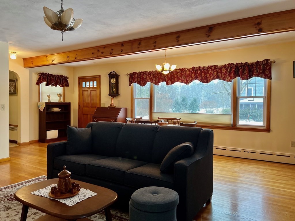 128 Depot Road Hatfield, MA 01038 - Photo 17 of 23 a living room with furniture and a large window