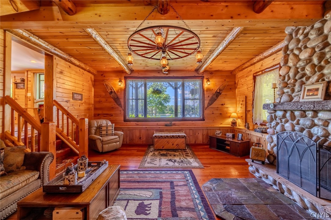 7037 Townline Road Rome, NY 13440 - Photo 14 of 48 sunk in living room with lake views while enjoying