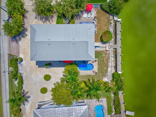 a view of a city and an ocean view