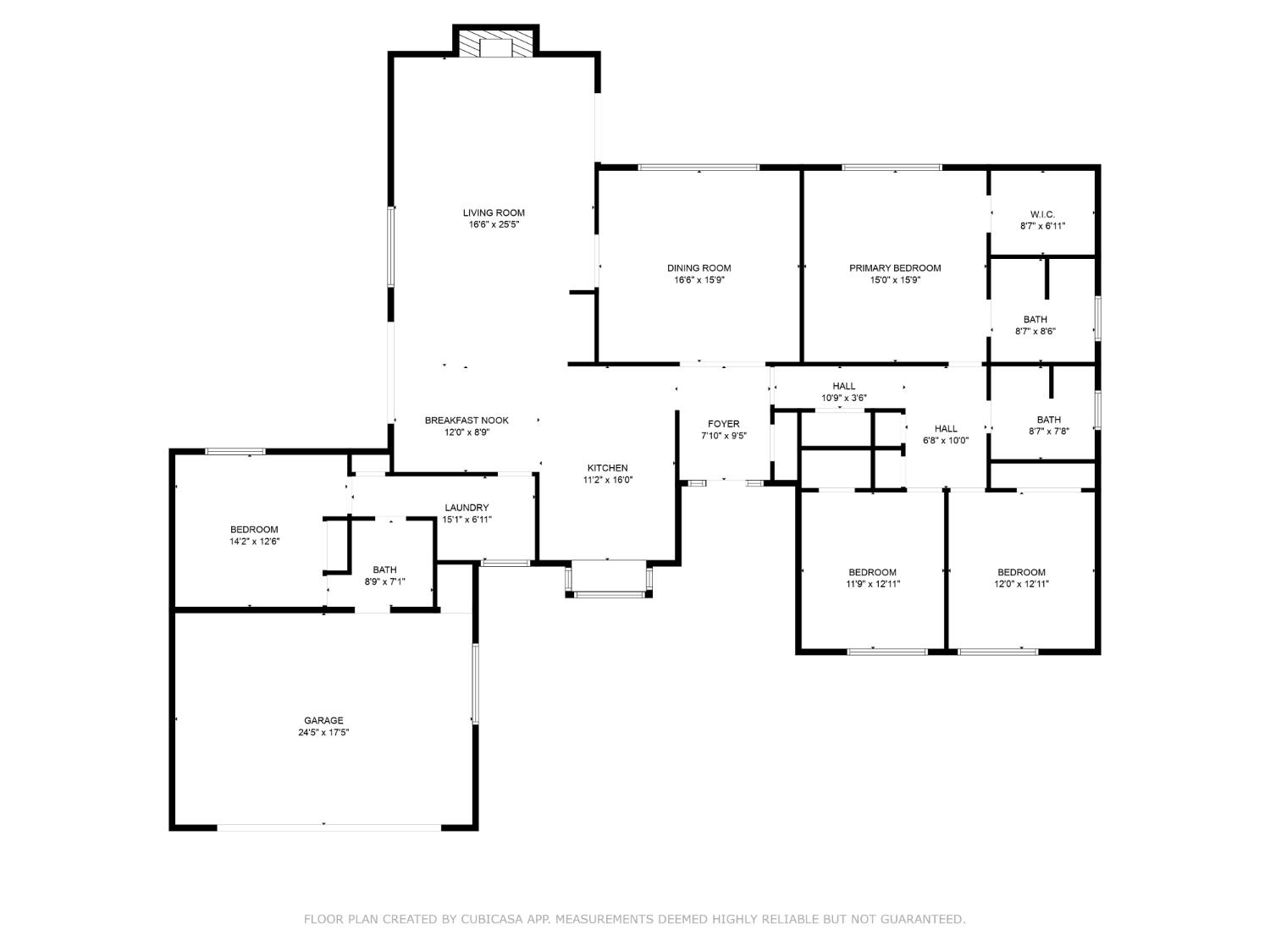 2012 Beverly Avenue Clovis, CA 93611 - Photo 42 of 42 a picture of floor plan