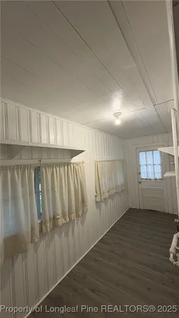 a view of wooden floor