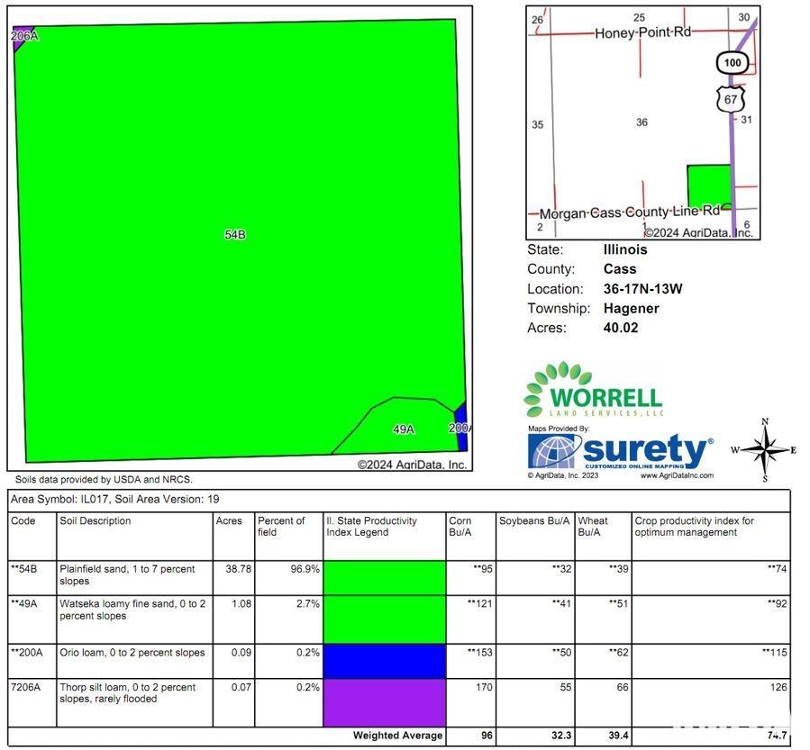 Morgan Cass County Line Road Arenzville, IL 62611 - Photo 13 of 16