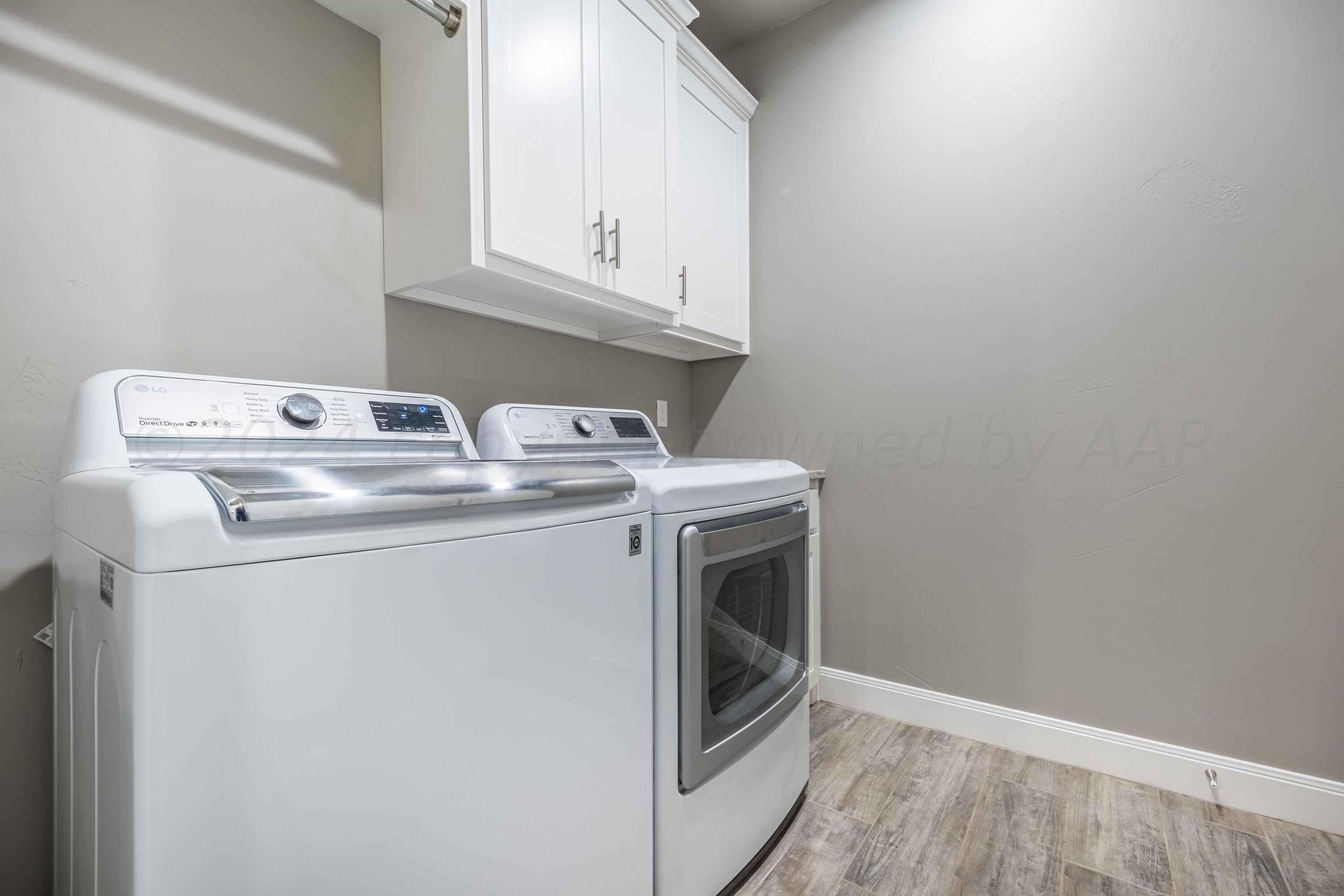 5 Gimball Drive Canyon, TX 79015 - Photo 28 of 36 a utility room with dryer and washer