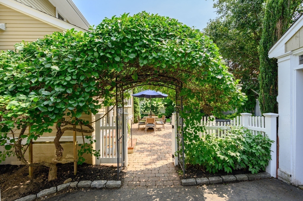 45 Rowe Street Milton, MA 02186 - Photo 31 of 34 a backyard of a house with lots of green space